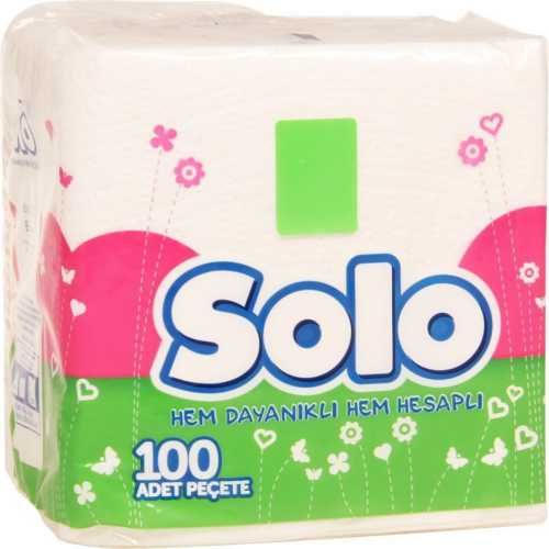 Solo Solo Peçete 100 Adet